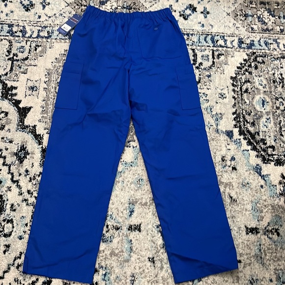 ⛔️SOLD⛔️ NWT Men Cherokee Workwear Blue Scrub Pants sz M - Picture 2 of 12